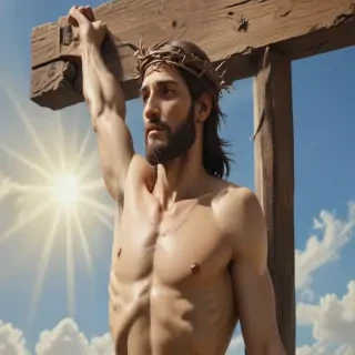 christ on the cross image