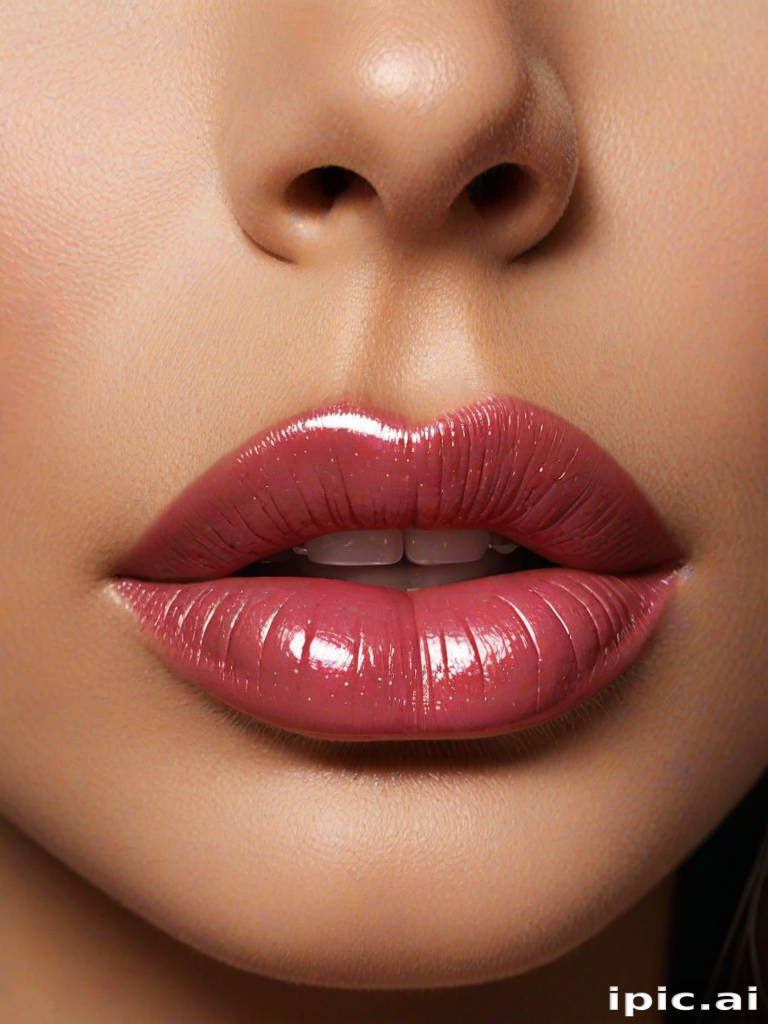 glossy lips png
