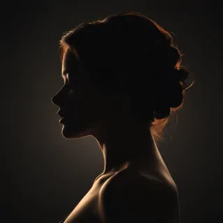 woman silhouette png