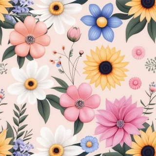 summer flowers wallpaper iphone