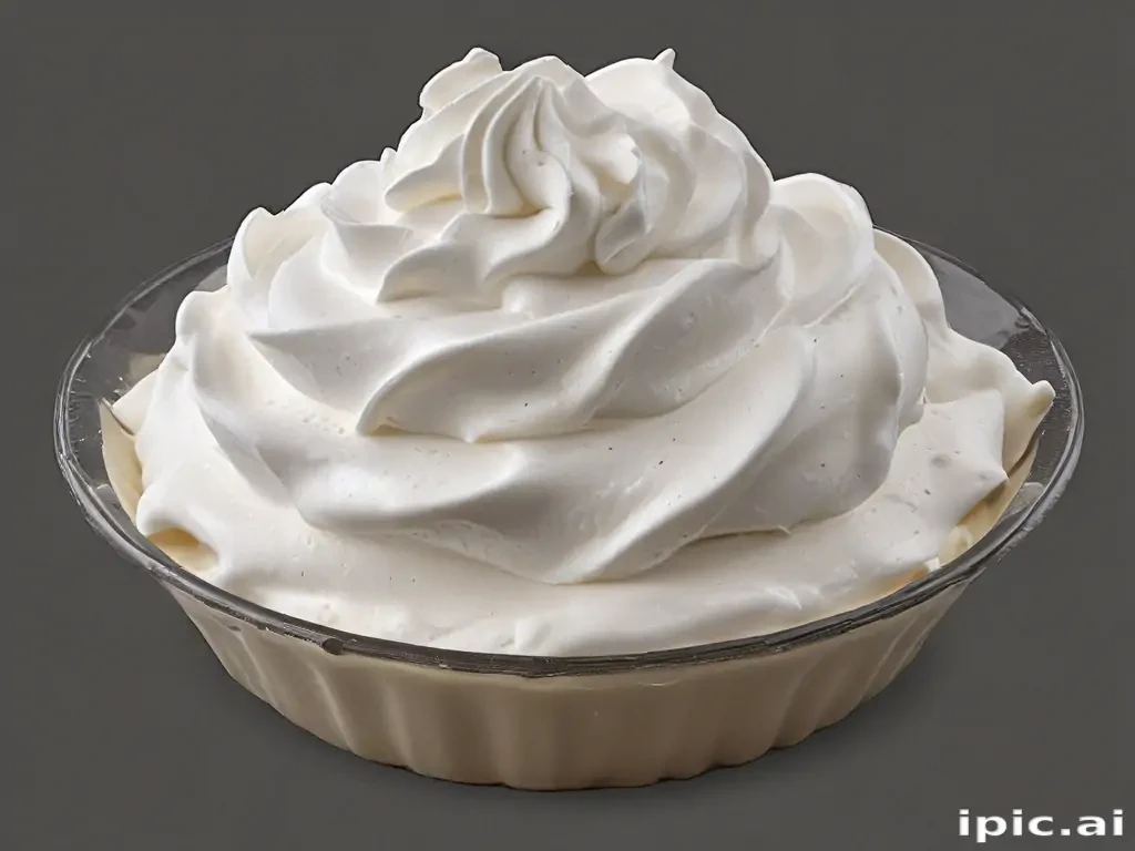 whip cream png