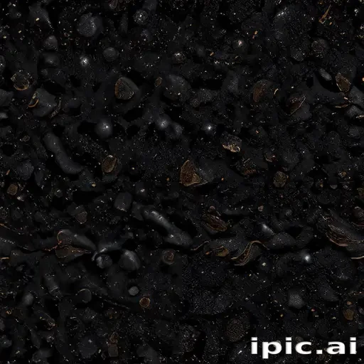 black background glitter