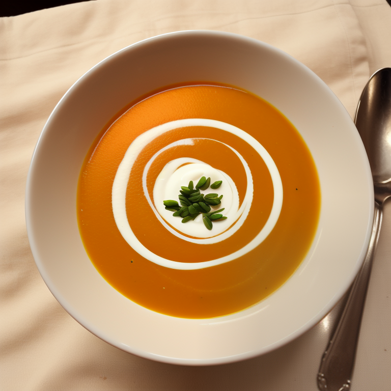 what goes with butternut squash soup