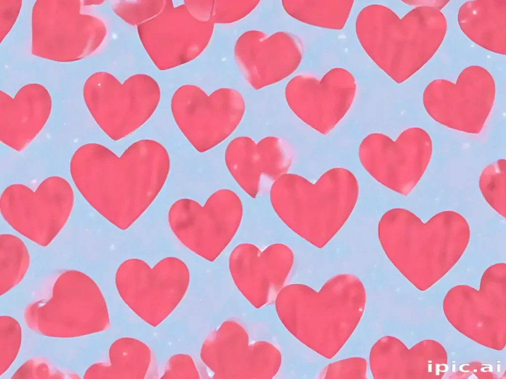 heart background aesthetic