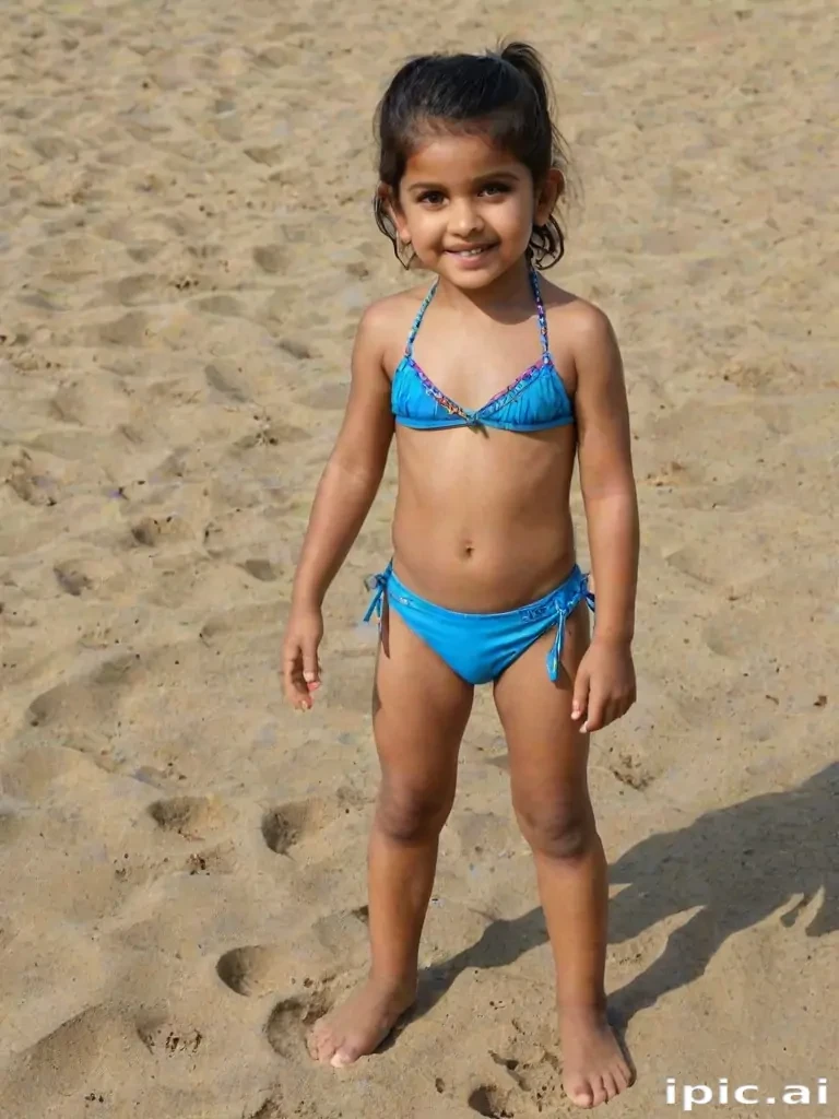 indian kid bikini