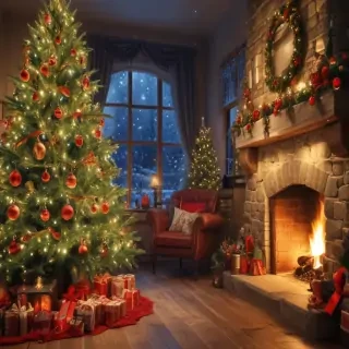 christmas wallpapers aesthetic