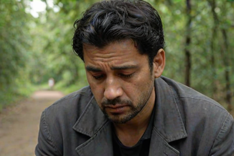 man in sad