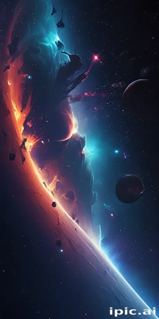 iphone wallpaper space