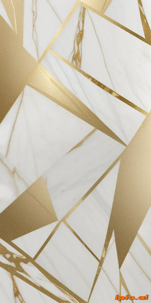 white and gold marble