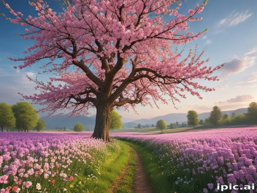spring aesthetic desktop wallpaper