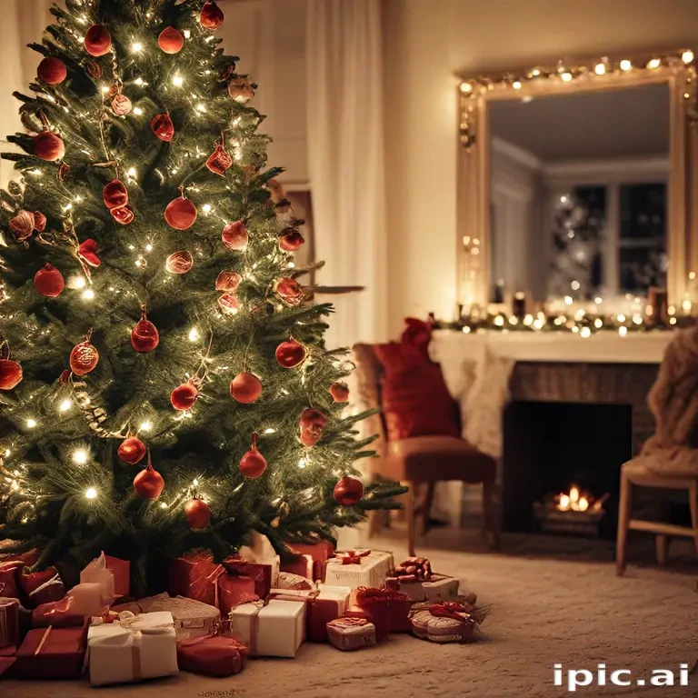aesthetic christmas background