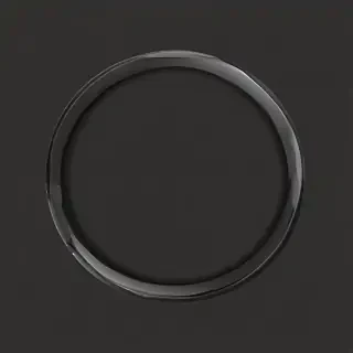 black circle transparent