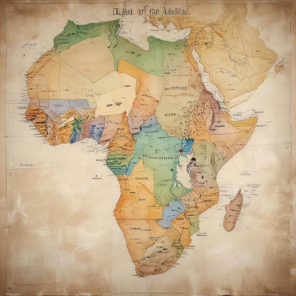 map of africa