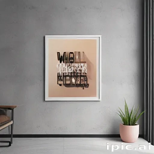 free wall art mockup