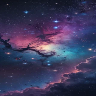 starry background iphone