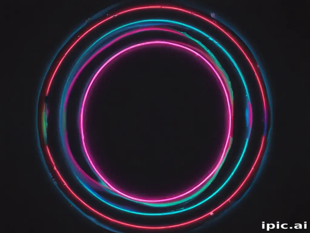 neon circle png