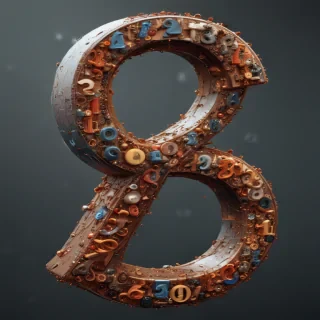 transparent numbers