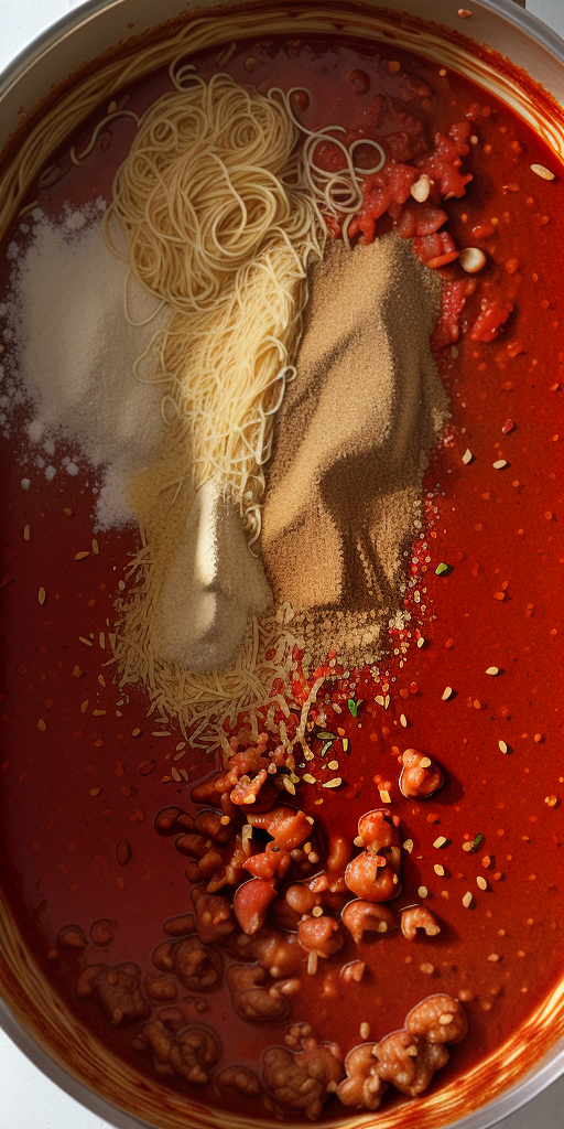 what seasonings go in spaghetti sauce