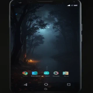 dark wallpaper for android