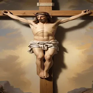 picture of jesus on the cross