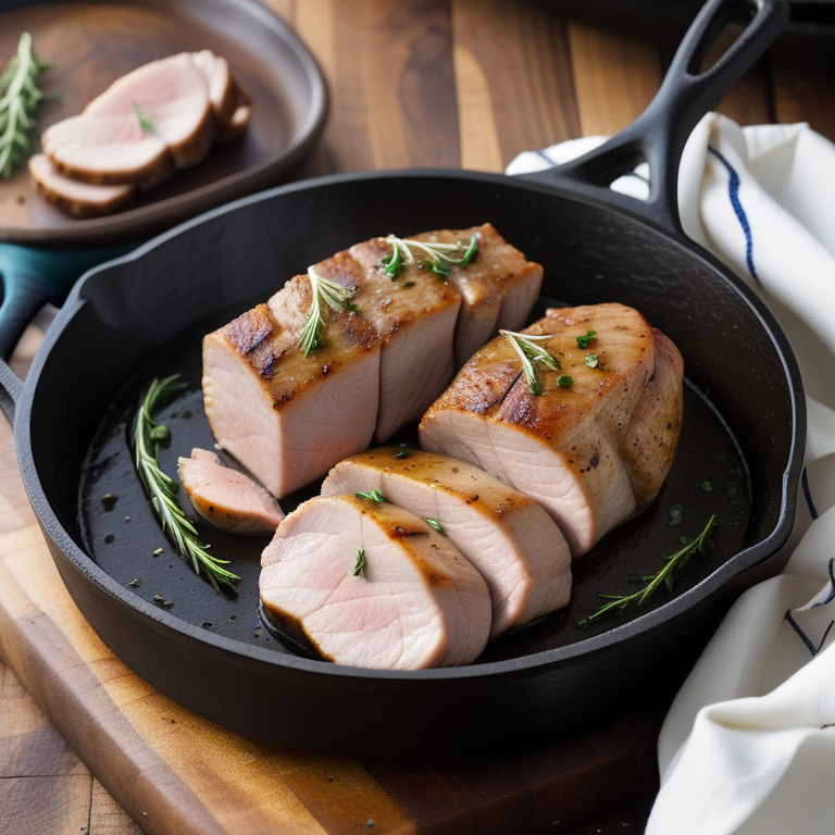 pork tenderloin in cast iron