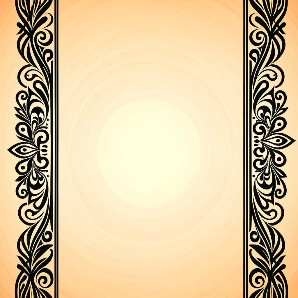 border line design