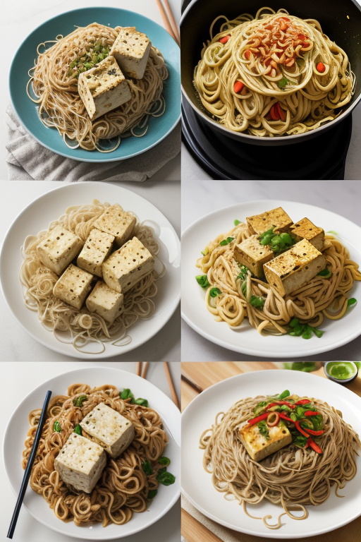 recipes with tofu and noodles
