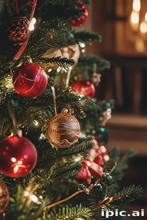 christmas aesthetic background