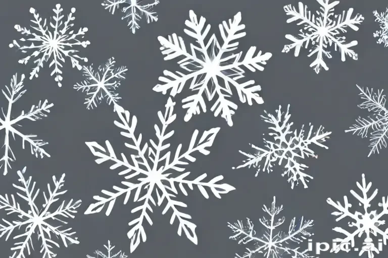 snowflakes clipart transparent background