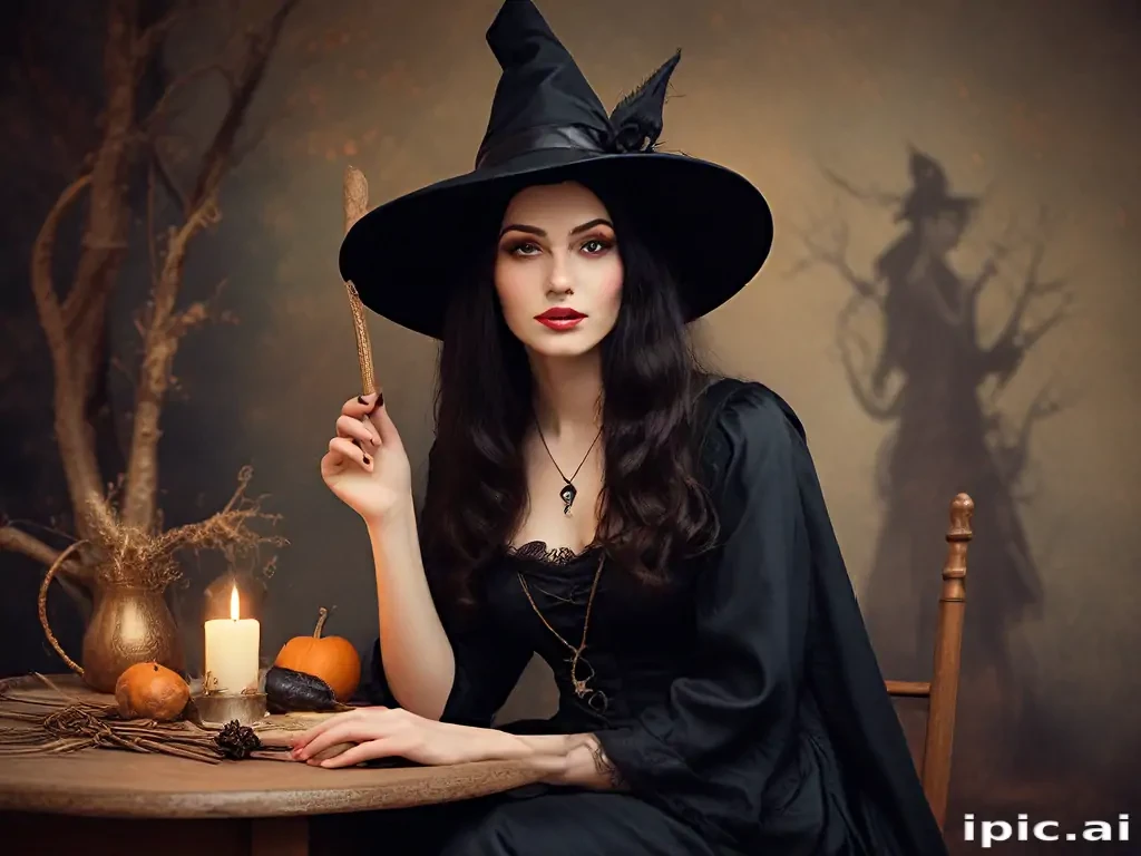 vintage witch pictures