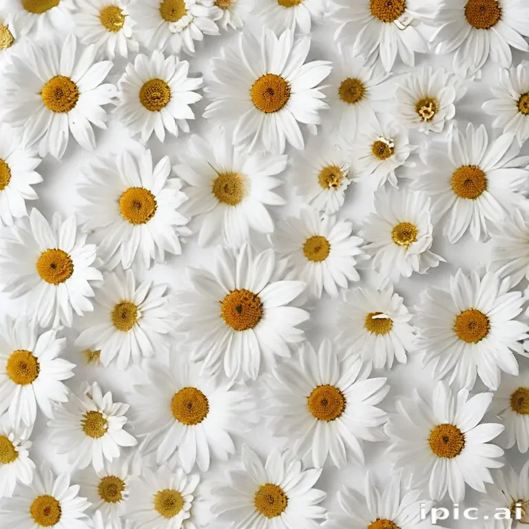 flowers white background