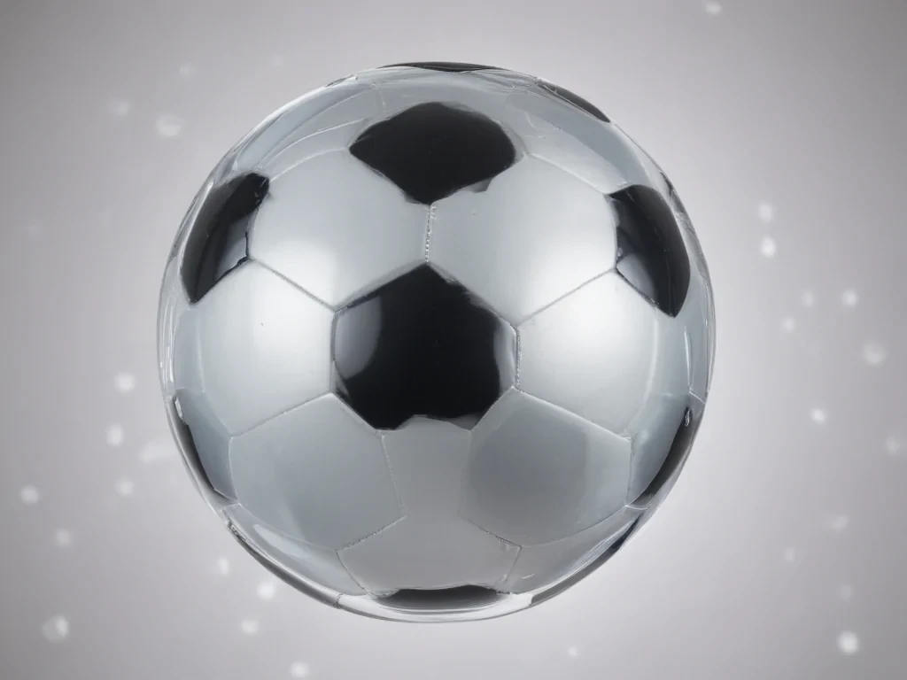 transparent soccer ball