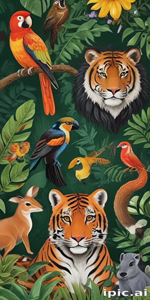 rainforest animals