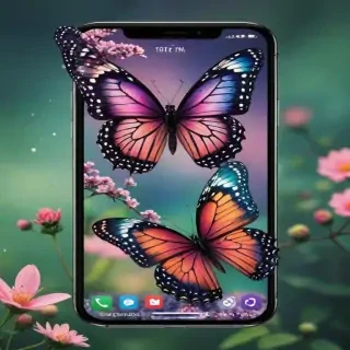butterfly phone wallpaper