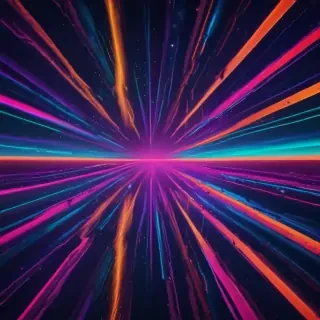 neon color background