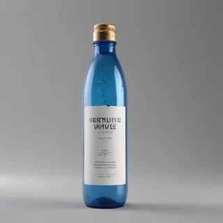 water bottle mockup