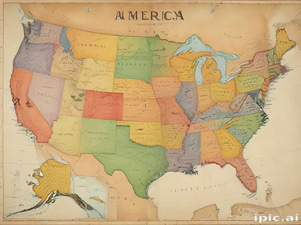 america map