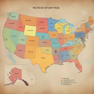 us states map
