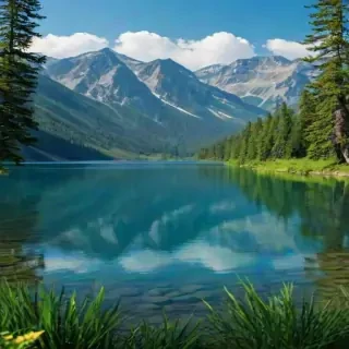 lake background