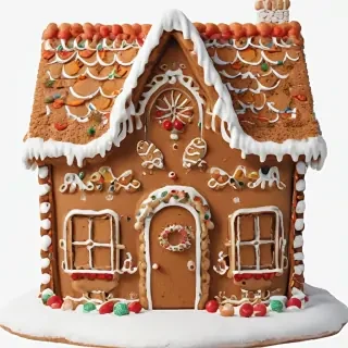 gingerbread house png
