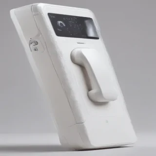 icon phone white