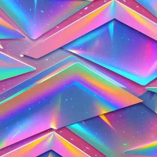 holographic wallpaper