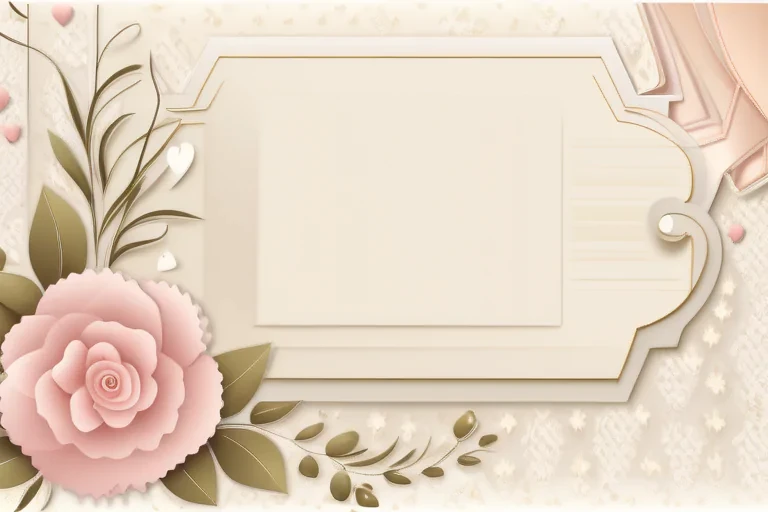 wedding background card