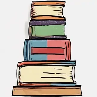 bookstack clipart