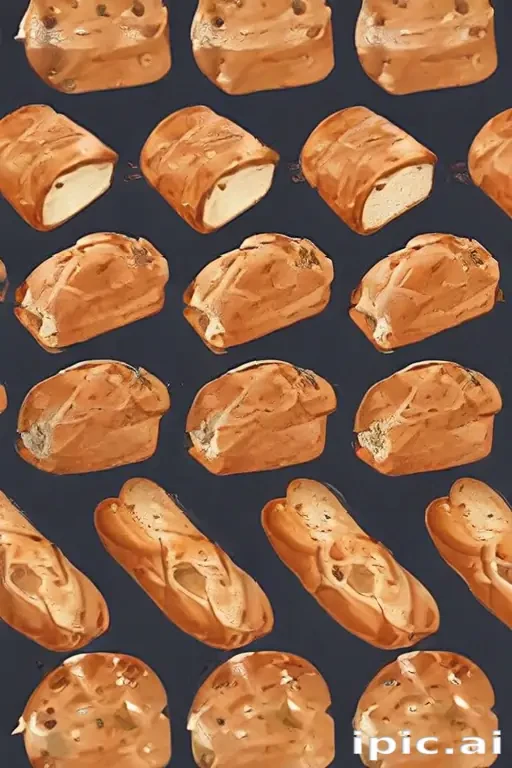 bread in cartoon