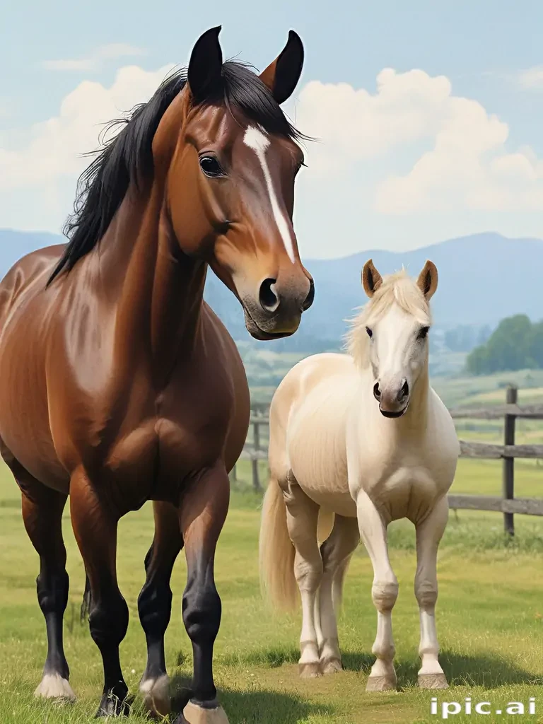 horses cartoon