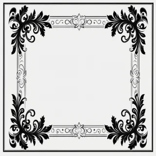 border clip art black and white