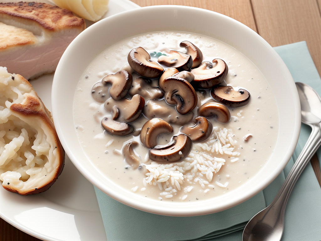 pork chops cream of mushroom soup and rice