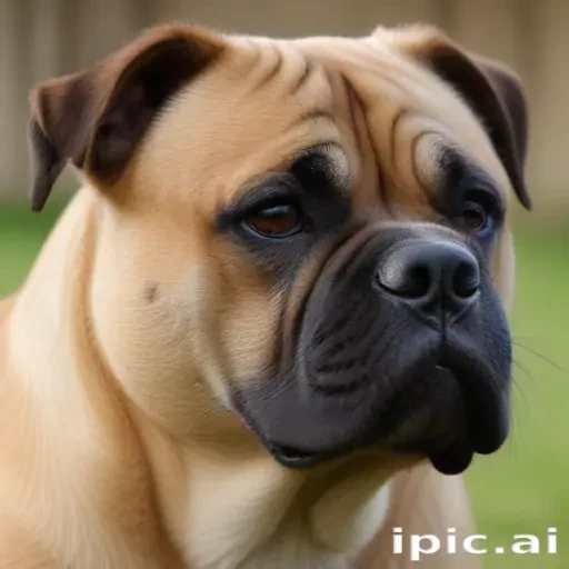 staffy bull bullmastiff