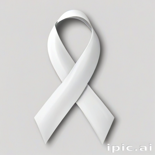 white ribbon png